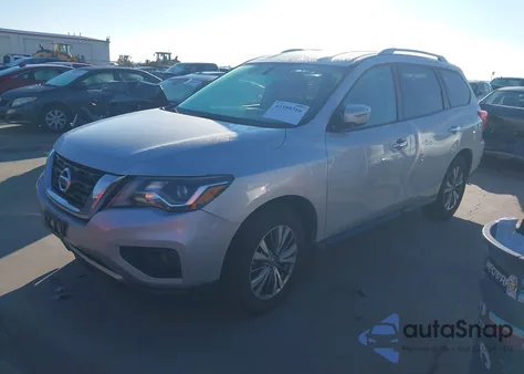 2019 Nissan Pathfinder Sv из США, поврежденный, VIN 5N1DR2MN3KC624770